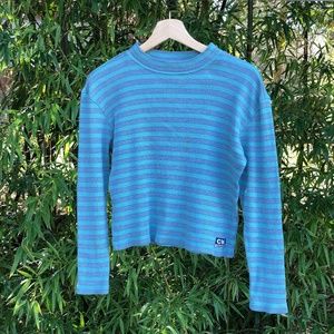 Vintage Calvin Klein Jeans Long Sleeve Crop Top